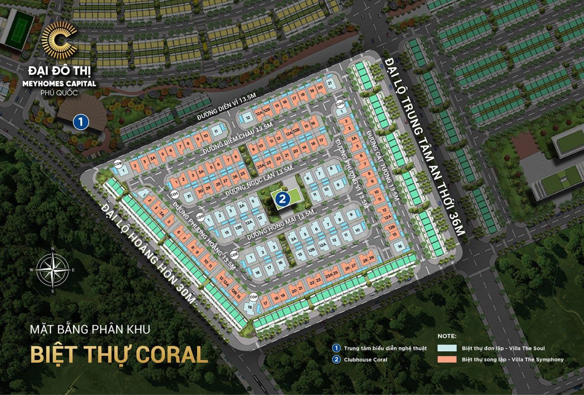 Mat Bang Biet Thu Coral Hawaii Tai Meyhomes Capital Phu Quoc