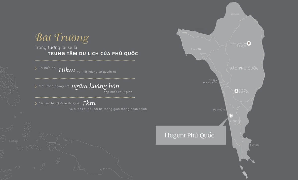 Vi Tri Regent Residences Phu Quoc