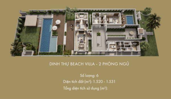 Beach Villa 2pn Park Hyatt Phu Quoc
