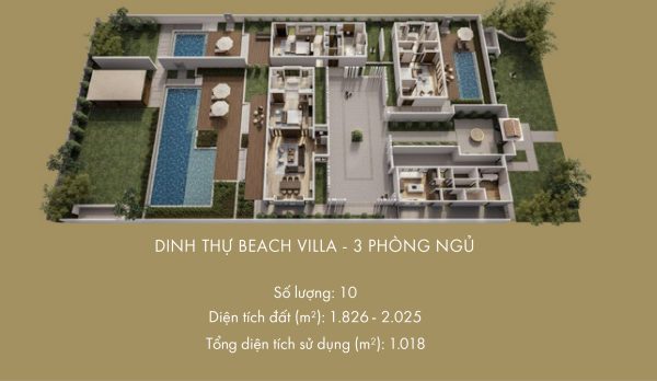 Beach Villa 3pn Park Hyatt Phu Quoc