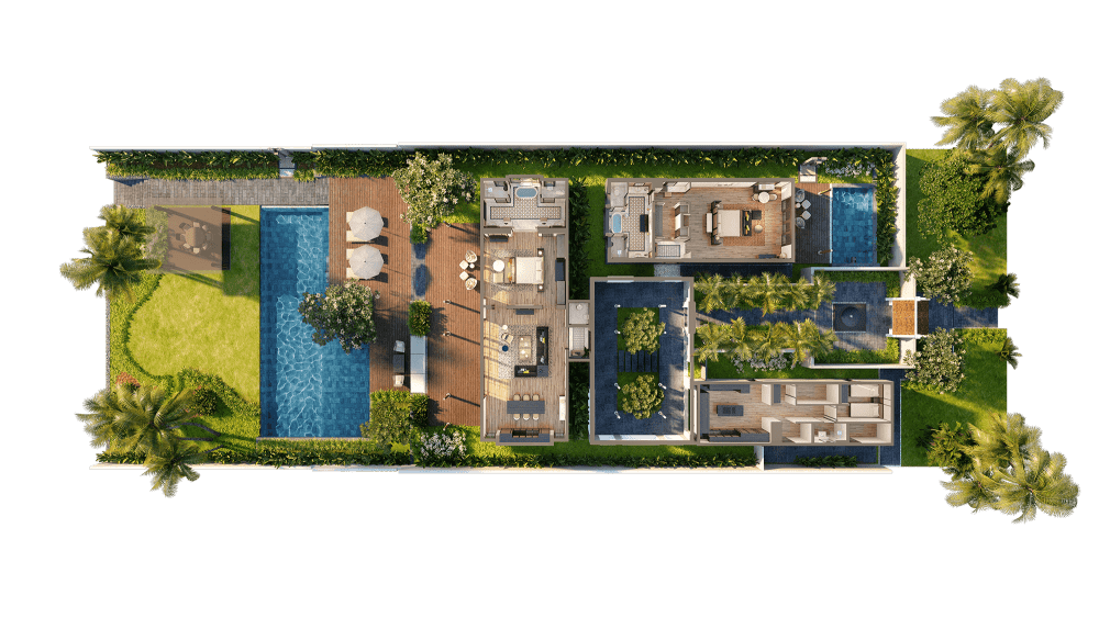 Mat Bang Can 2pn Beach Villa Park Hyatt Phu Quoc