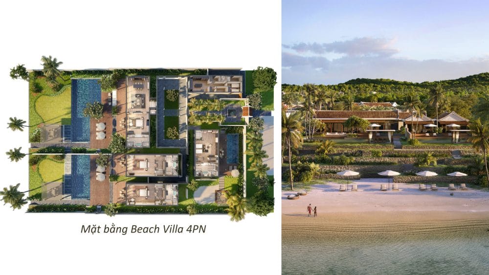 Mat Bang Can 4pn Beach Villa Park Hyatt Phu Quoc