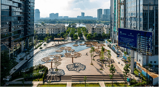 Công Viên Hồ Sen - Grand Marina Saigon 