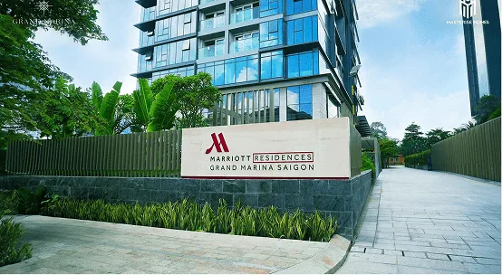 Grand Marina Saigon được bảo chứng bởi thương hiệu quốc tế Marriott International